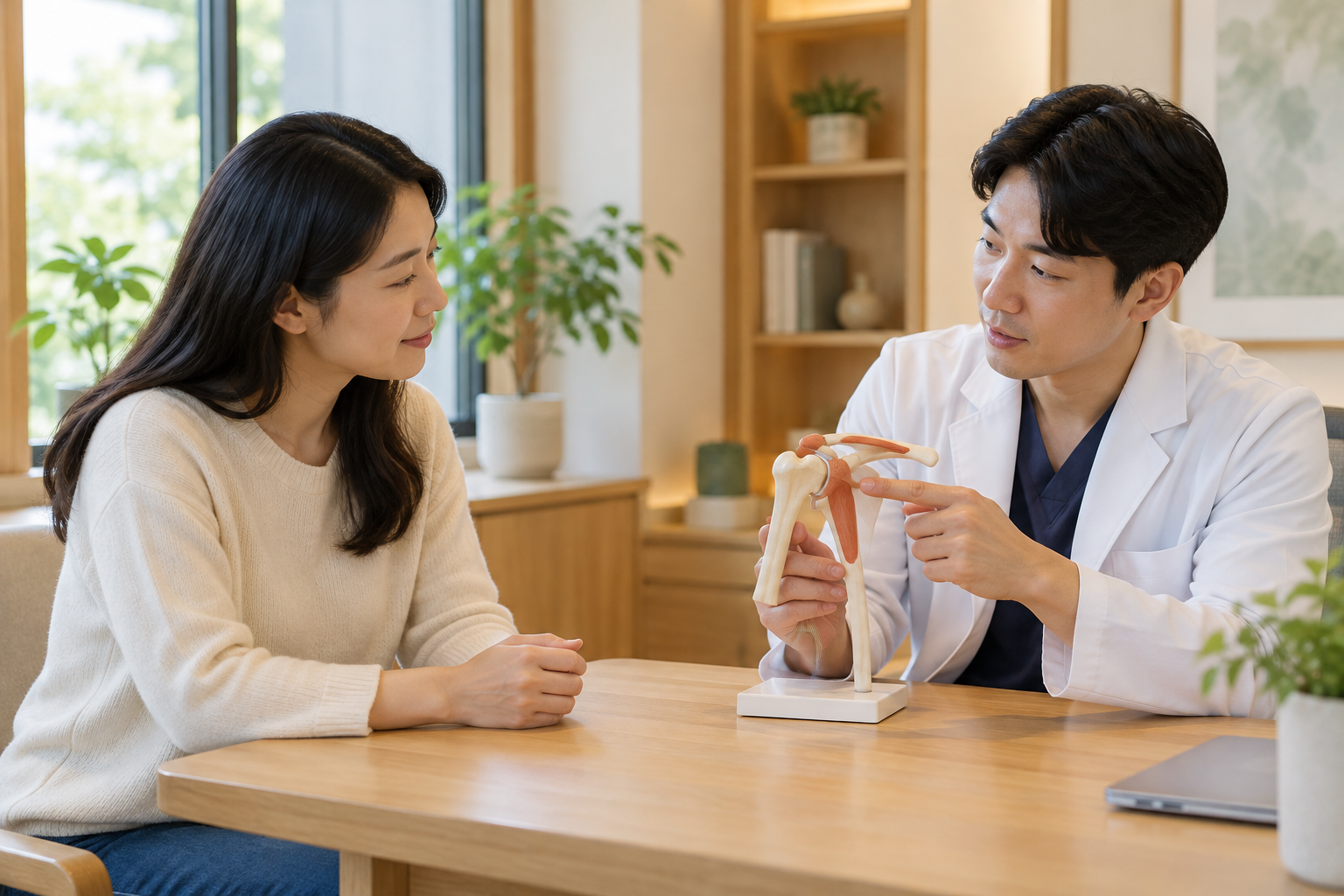 평택 어깨통증 한의원 — 어깨 상담에 관한 AI 설명용 이미지